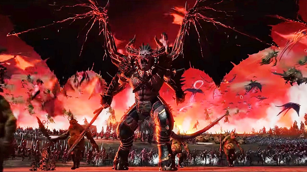 Warhammer 3 GMV [Demon Prince / Chaos Gods] Tribute (Shinedown My Name)