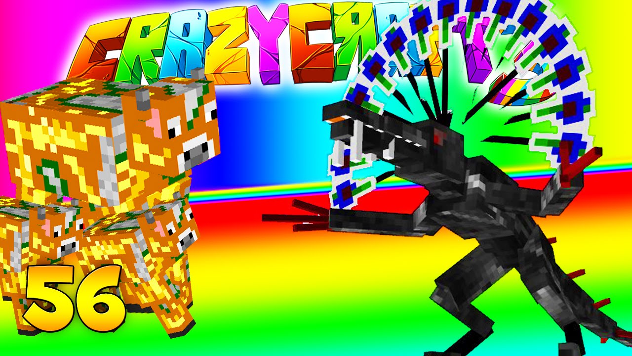 Minecraft CRAZY CRAFT 3.0 - ALIENS ATE MY COW #56 | JeromeASF