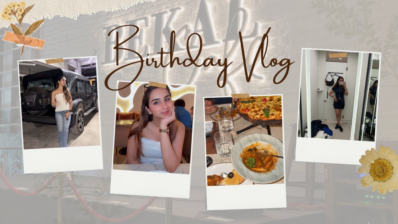 Birthday vlog🥂🍕|| No Cake, No Party this time || VarnikaMannVlogs❤️ || 