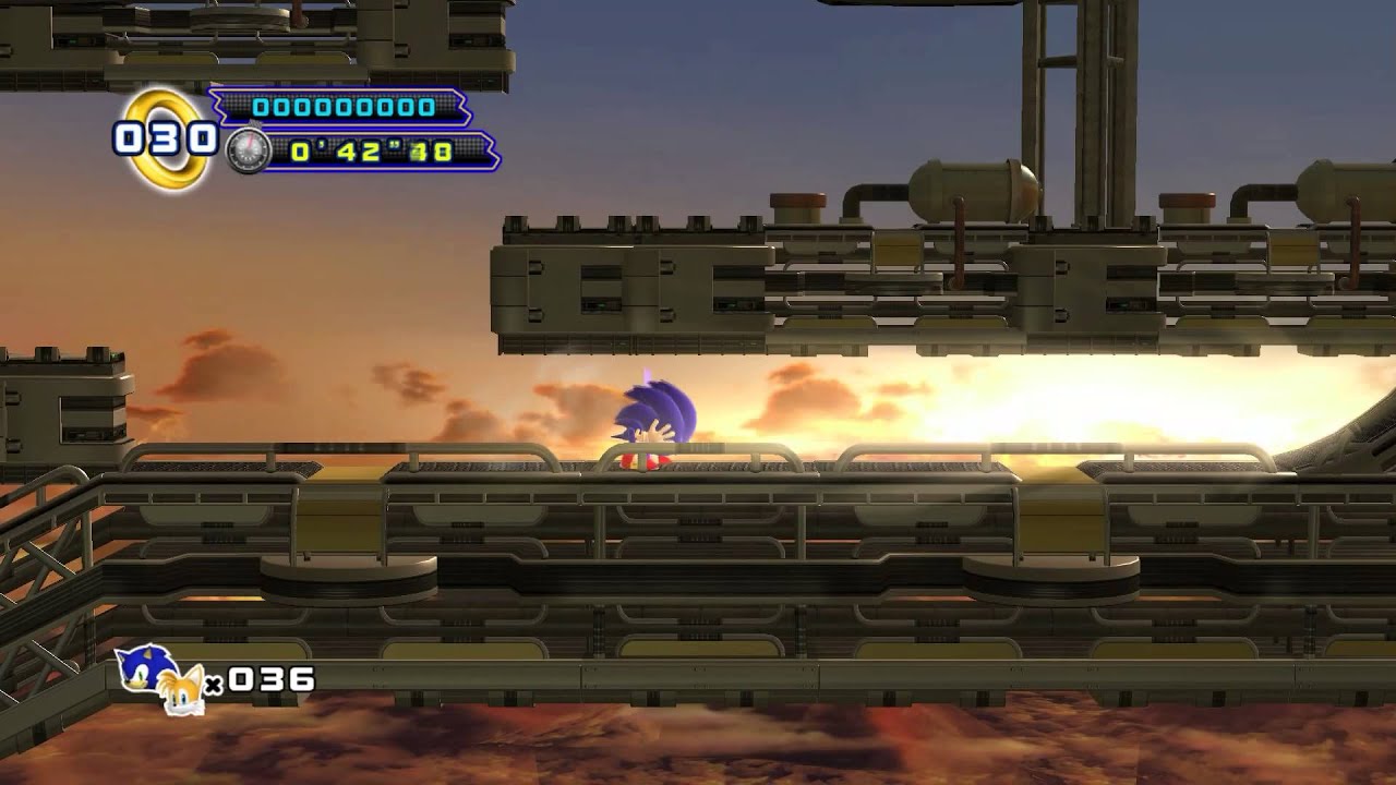 Прохождение Sonic the Hedgehog 4: Episode II #4 - Sky Fortress Zone