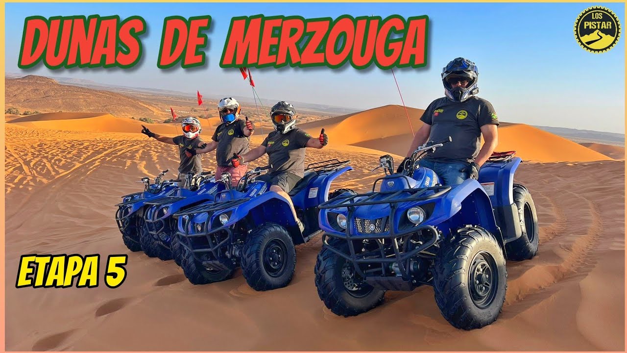Dunas de Merzouga // Marruecos en Moto 2023 🇲🇦 // Etapa 5