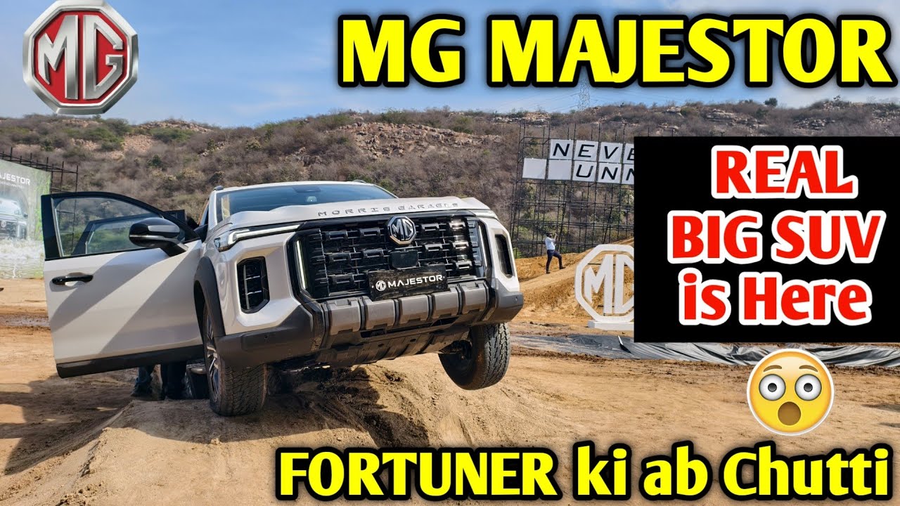 MG Majestor Real Big SUV Launched Walkaround Review - Fortuner Competition | JD Vlogs Delhi