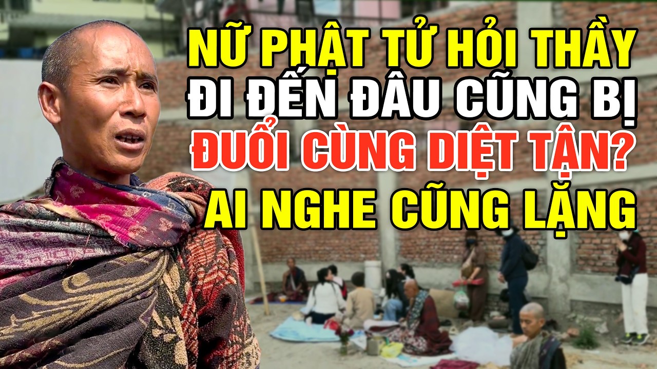 Nữ Phật Tử Hỏi Sao Thầy Đi Đến Đâu Cũng Bị Đuổi C.ùng D.iệt T.ận? Thầy Trả Lời Ai Nghe Cũng Lặng