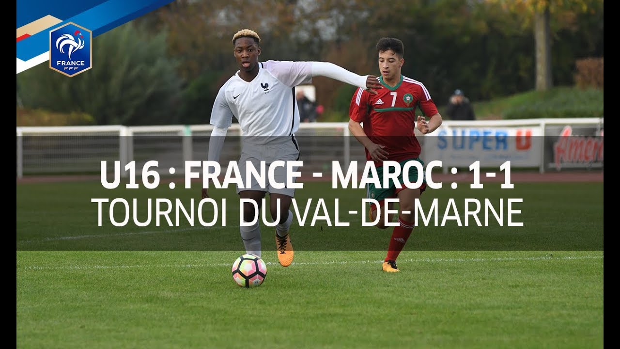 U16, Tournoi du Val-de-Marne : France-Maroc (1-1), le résumé I FFF 2017