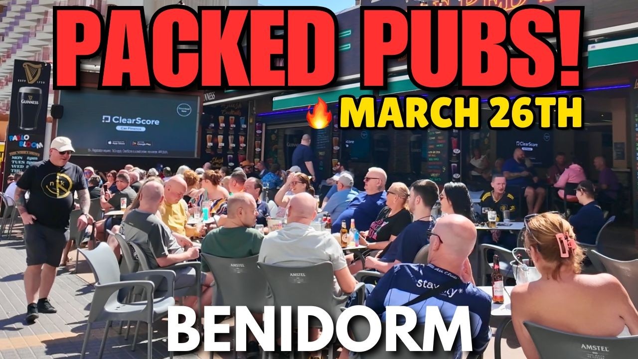 Benidorm - JAM-PACKED Pubs, Bars, Terraces & Great Weather! 😲🍻