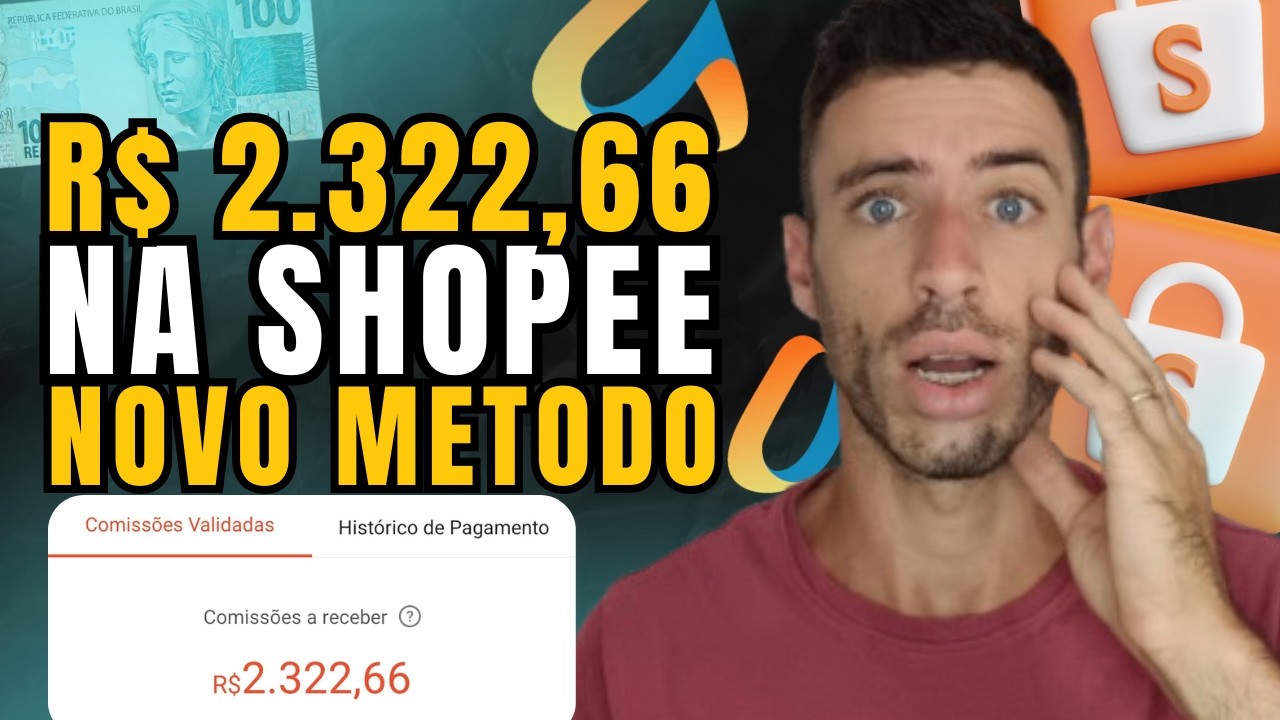 Como vender na shopee como afiliado iniciante (Nova Estrategia)