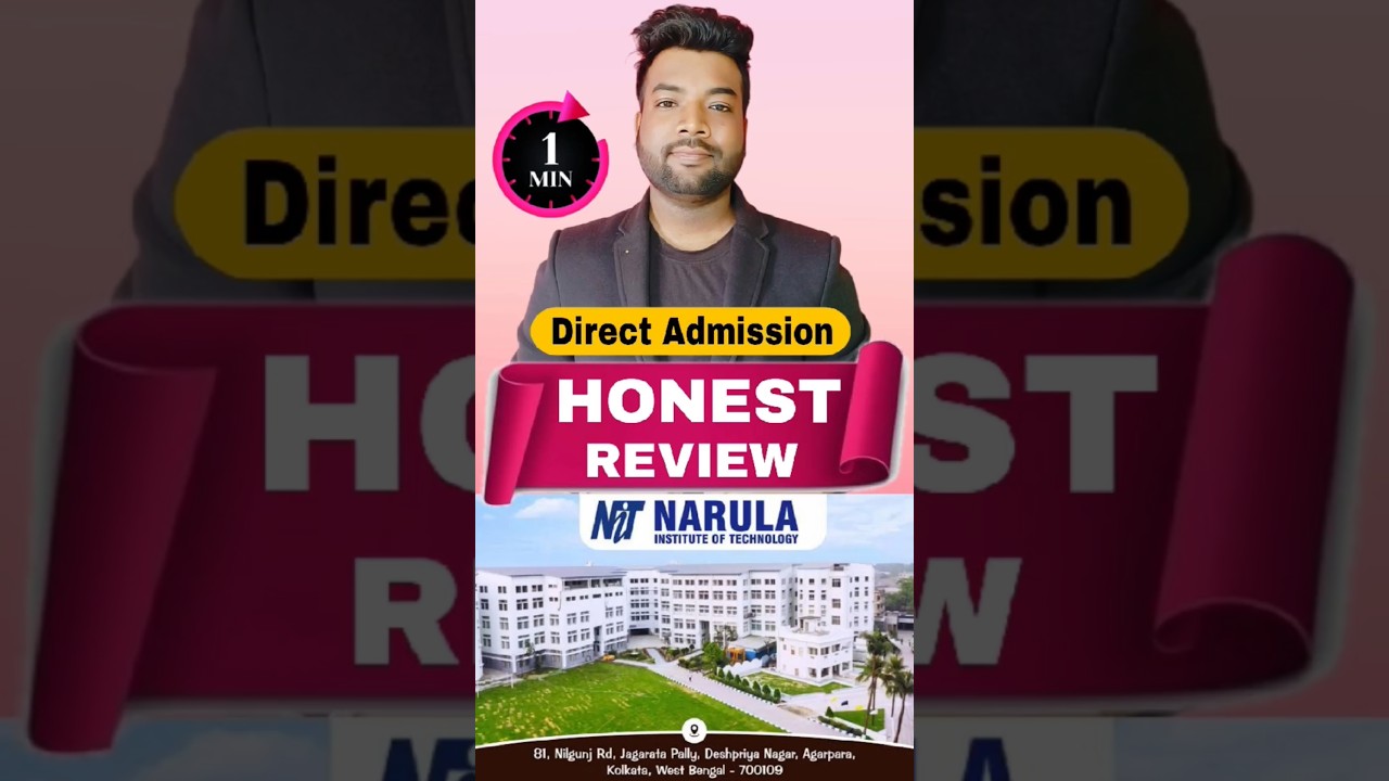 😱NIT Narula Institute of Technology 2025 Full Review & Direct Admission #Nit #btech #engineering