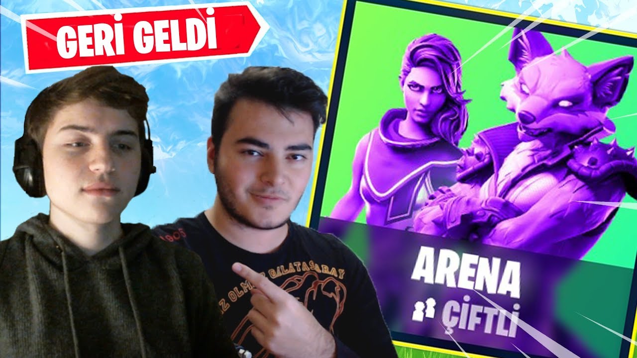 DUO ARENA GERİ GELDİ !! Berkayla İlk Elden Yok Ettik - (T&uuml;rk&ccedil;e Fortnite)