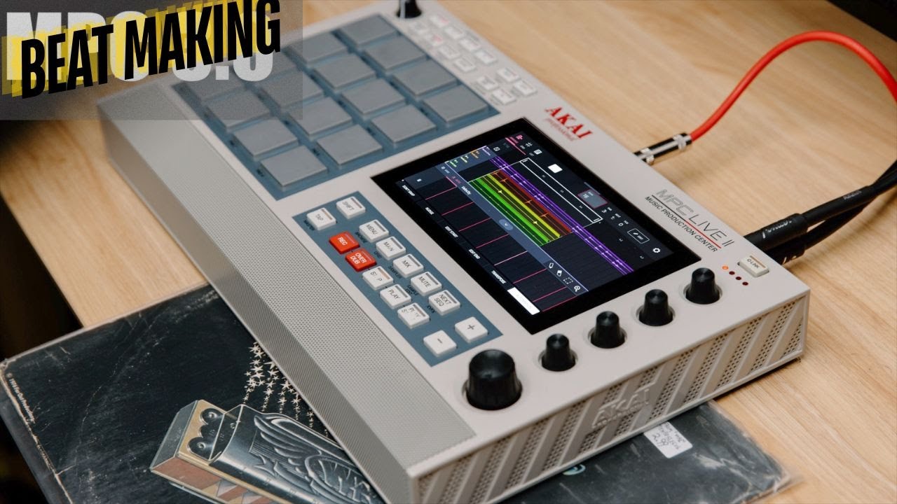 MPC LIVE 2 BEAT MAKING Sampling video