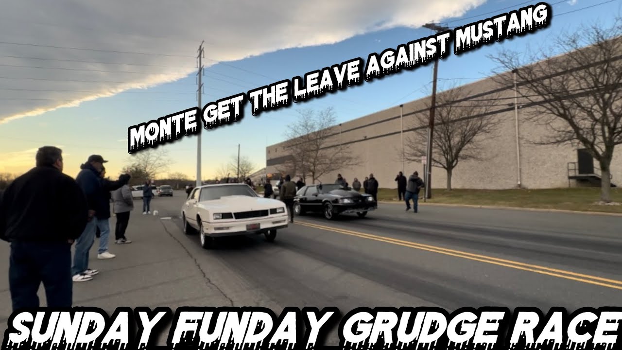 DAYTIME ACTION IN MEXICO NITROUS MUSTANG VS NITROUS MONTE WITH BIRD EYE VIEW￼
