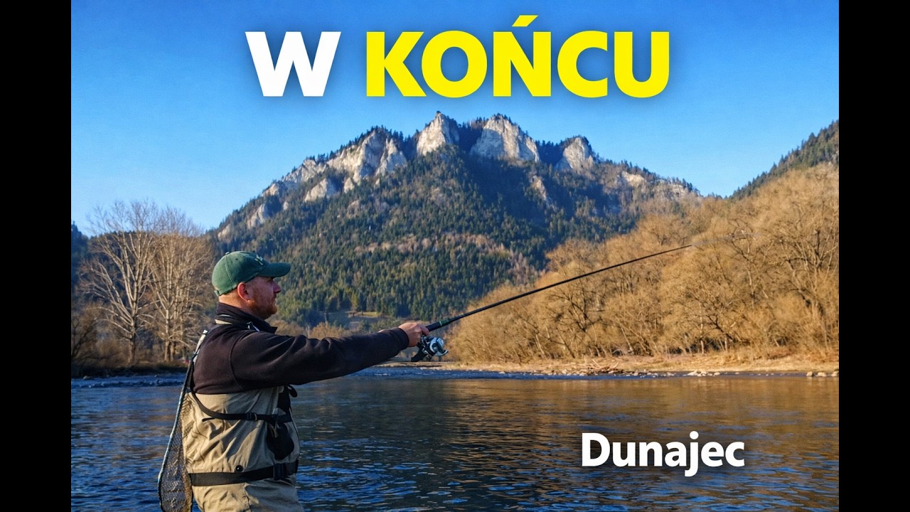Dunajec | Rewanż zakończony pierwszym pstrągiem 🎣