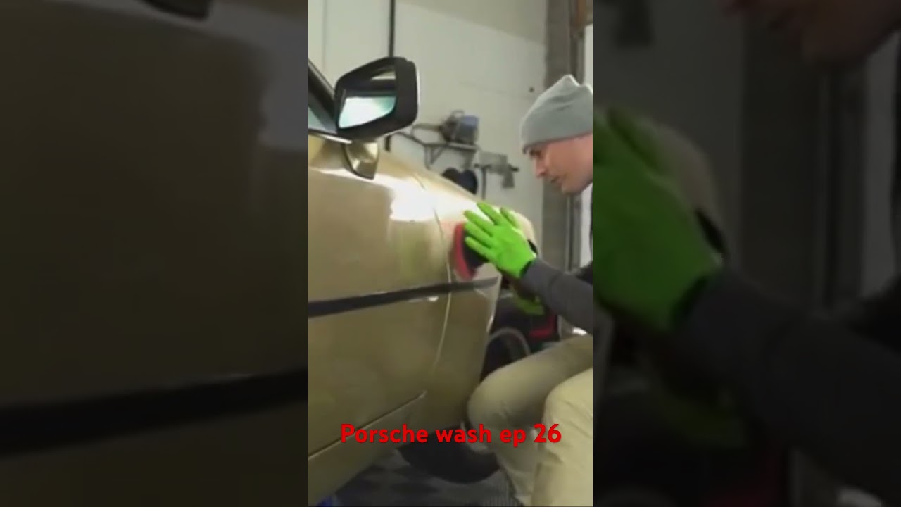 First wash after 15 years abandoned barn find Porsche ep 26|#carslover #carrepair #mechanic