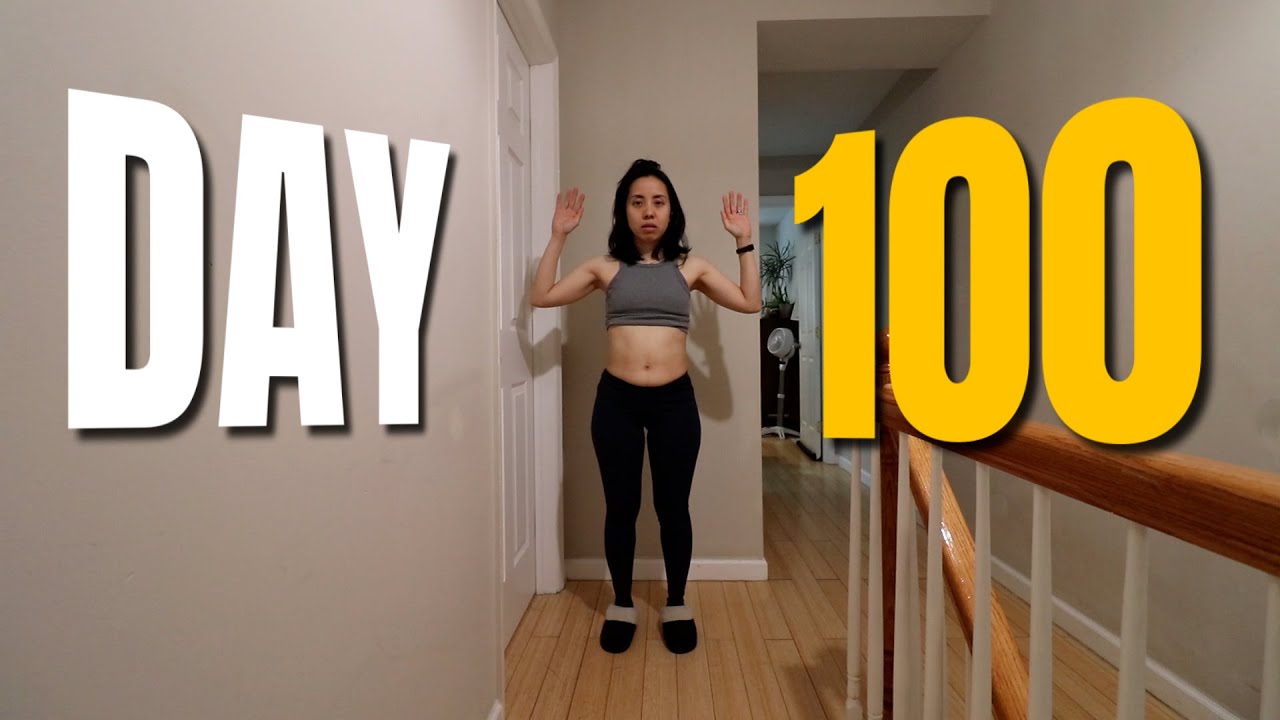 100 days cardio with a mini stepper
