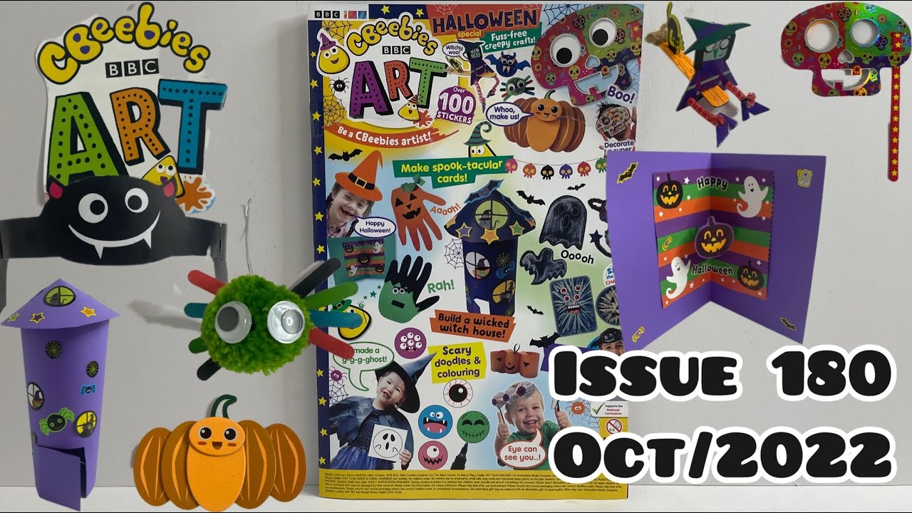 CBeebies Art magazine, issue 180, Oct/2022