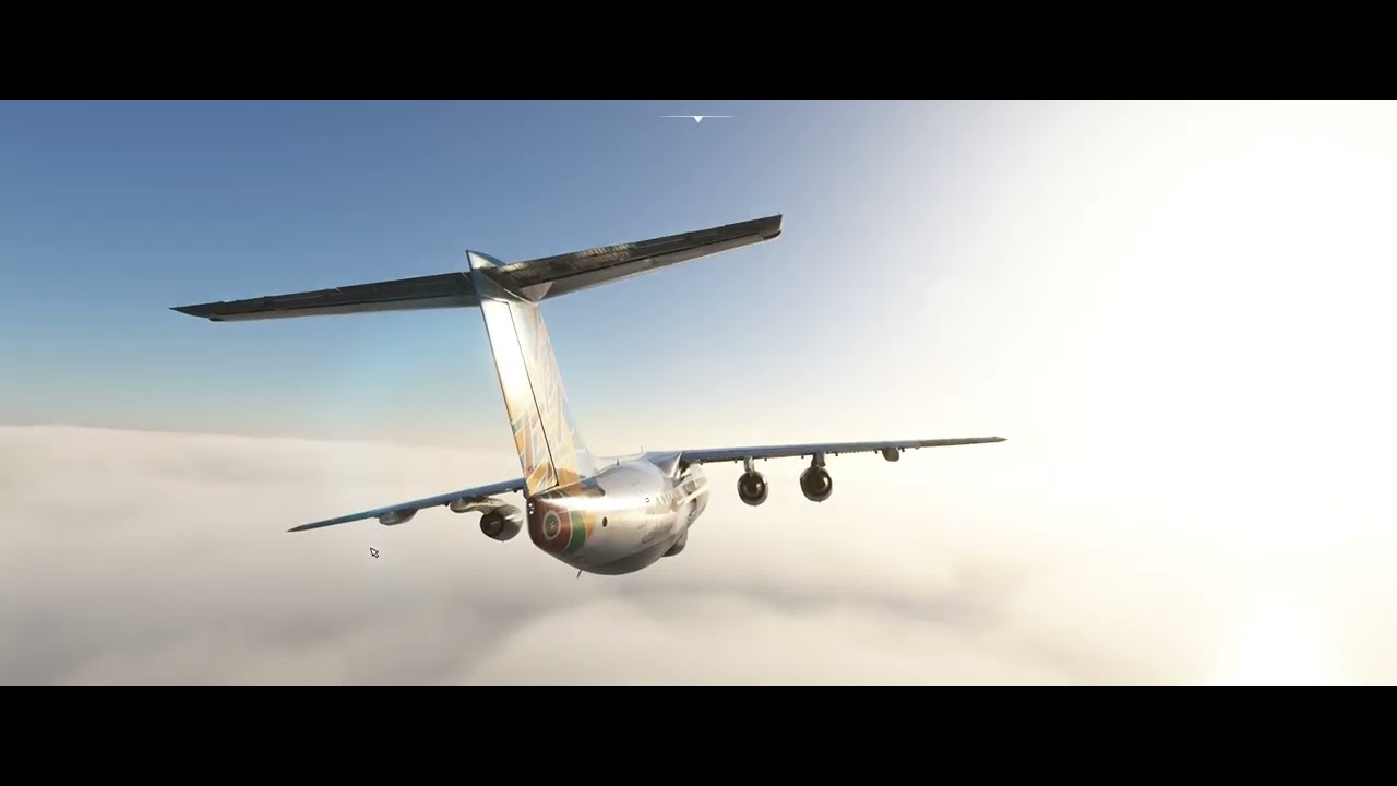 RNAV Approach using AVNAV Just Flight Avro RJ MSFS