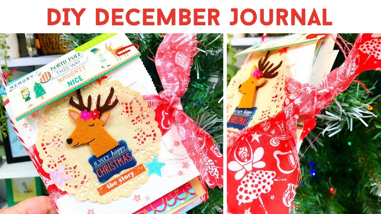 DECEMBER JOURNAL TUTORIAL | How To Document December Without The Overwhelm | Christmas Journal Tips