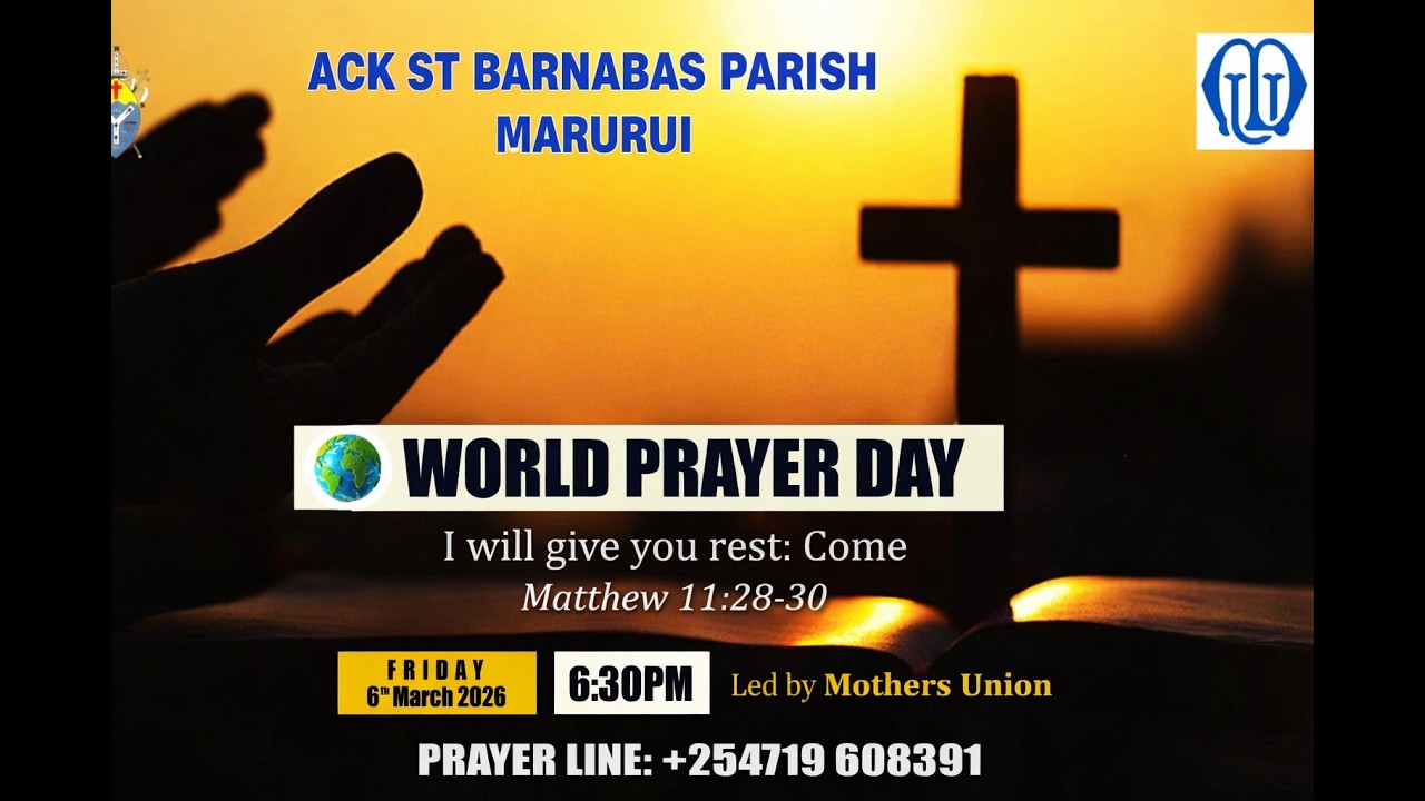 PRAYER SERVICE | A.C.K ST. BARNABAS PARISH , MARURUI. | 6TH MARCH 2026