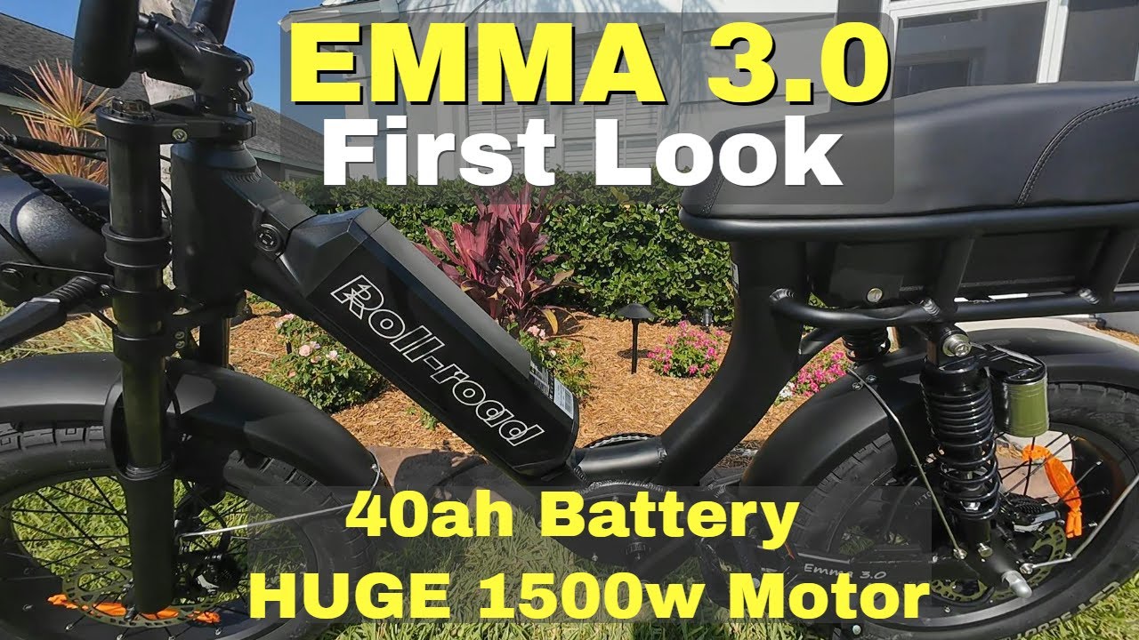 eBike First Ride | Roll Road Emma 3.0 Moped Style eBike