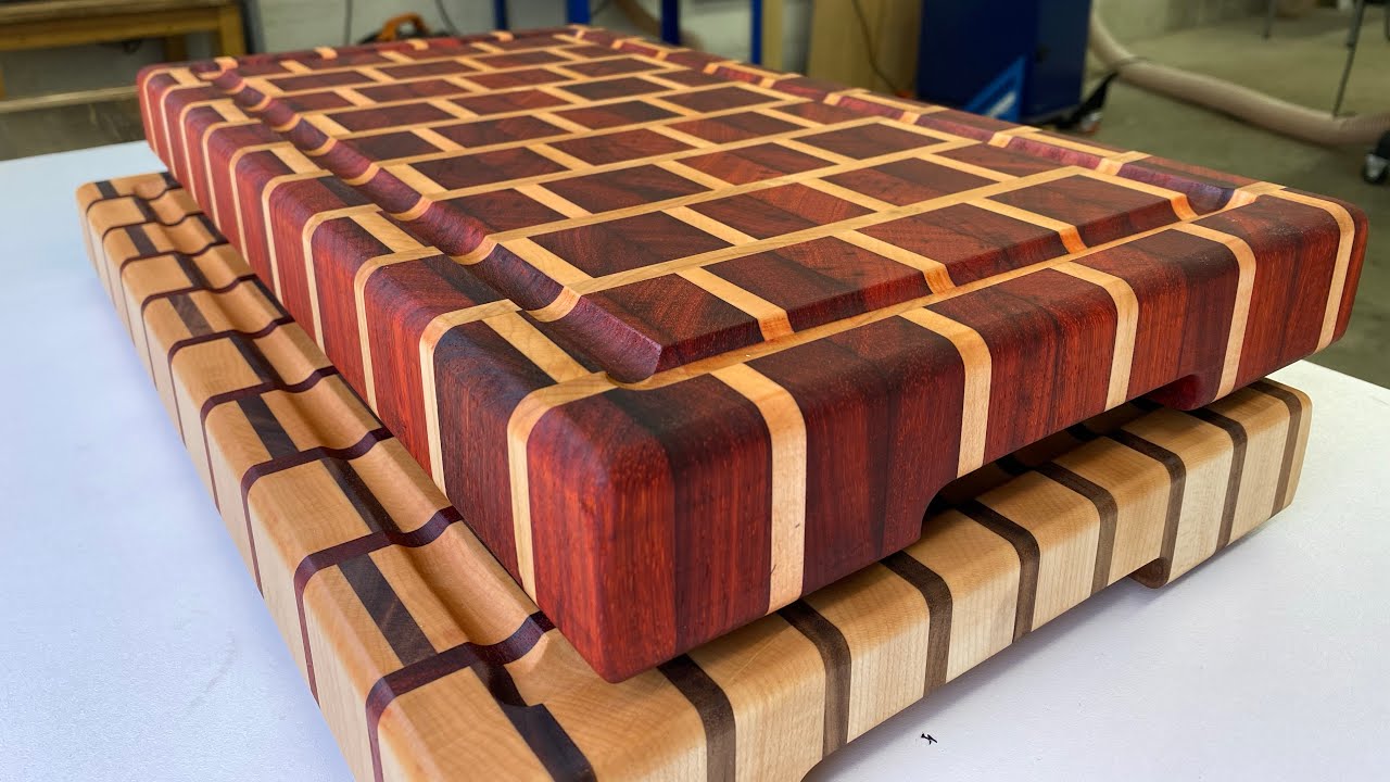 Brick Wall Pattern Cutting Board