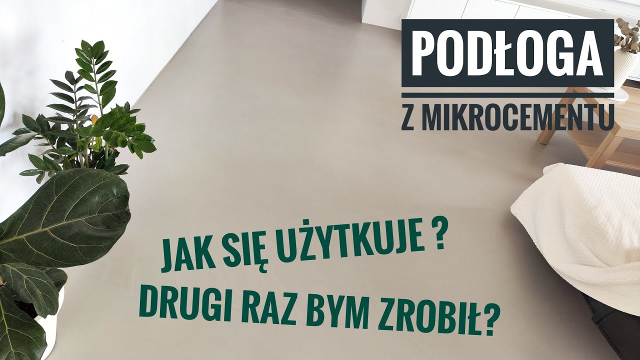 Jak się sprawuje mikrocement po pół roku użytkowania. Rysy? Wgniecenia?