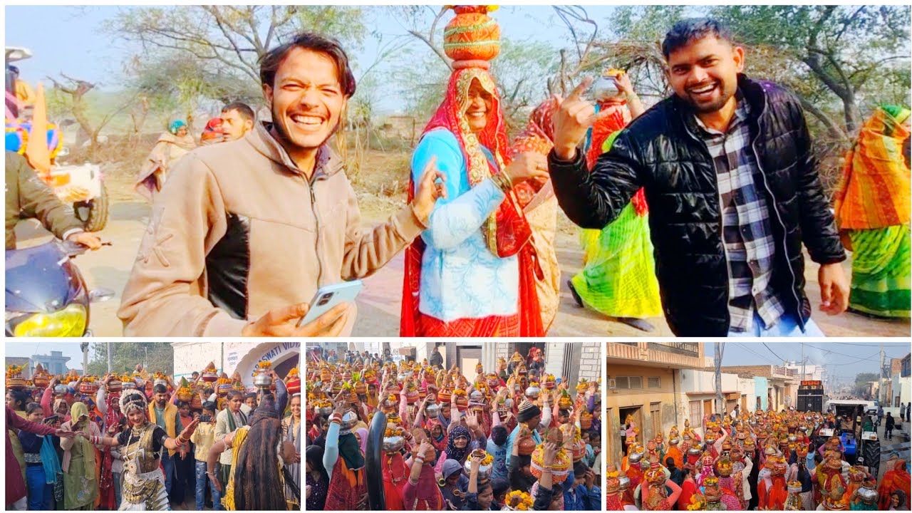  बवानी खेड़ा में हज़ारों महिलाओं ने ऐसी धमाकेदार कलश यात्रा निकाली || देखकर होश उड़ जाएंगे आपके 