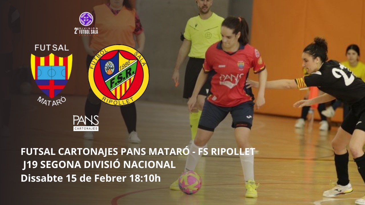 FUTSAL CARTONAJES PANS MATARÓ - FS RIPOLLET