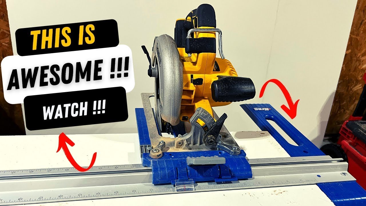 Kreg Rip-Cut: How to Set Up and Use the Kreg Rip-Cut Circular Saw Guide!!! No Track-Saw?? No Need!!