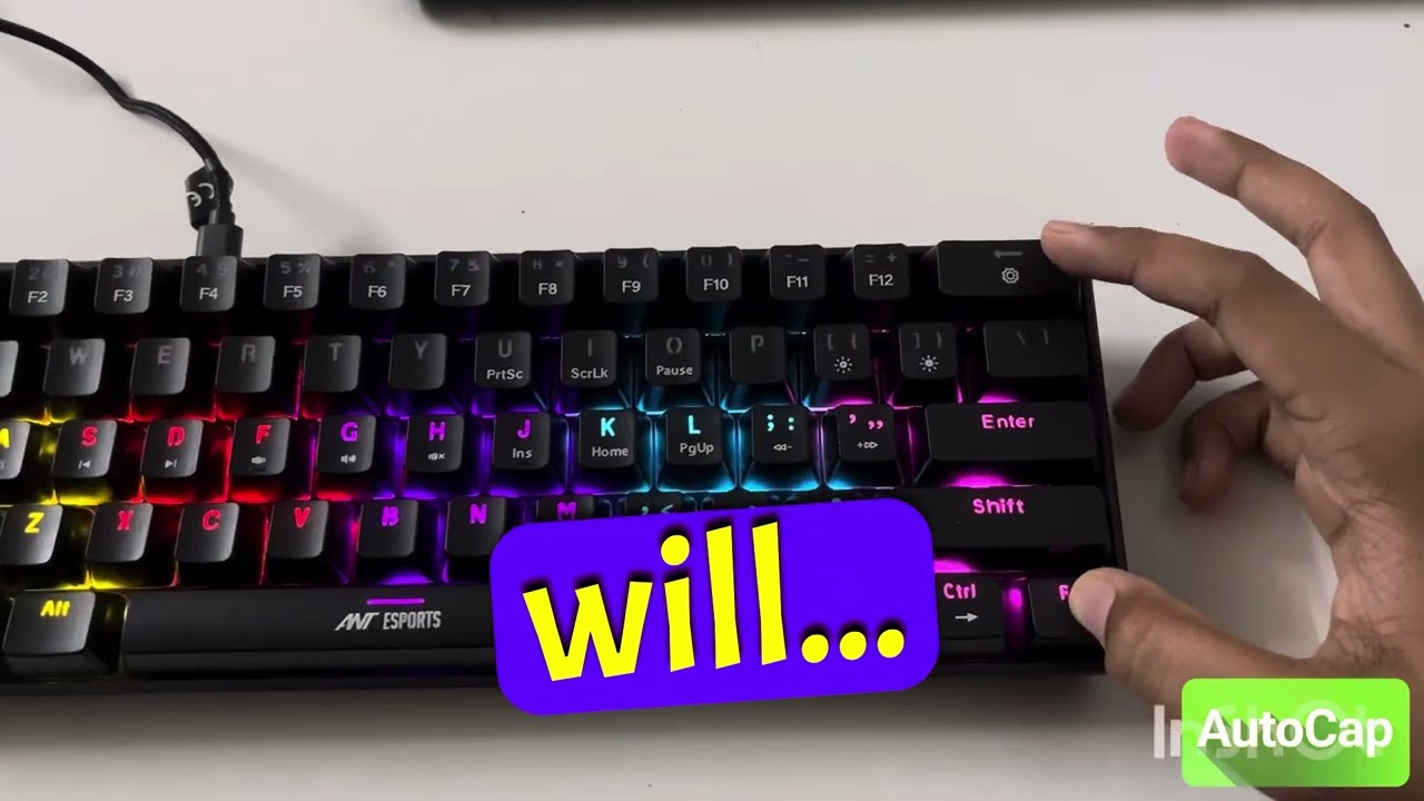 UNBOXING ANT ESPORTS MK1200 mini wired keyboard!!😀😀😀