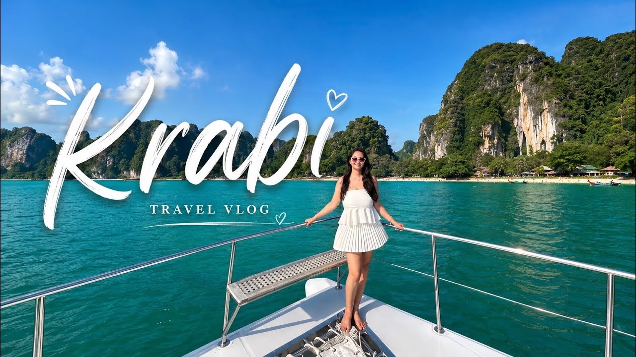 4-Days Krabi Itinerary | Ao Nang, Railay Beach, 4 Island Tour and Hong Island Tour
