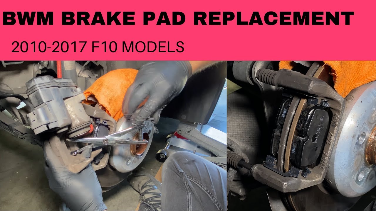 BMW 2010-2017 F10 Brake Pad Replacement- Save $780 DIY