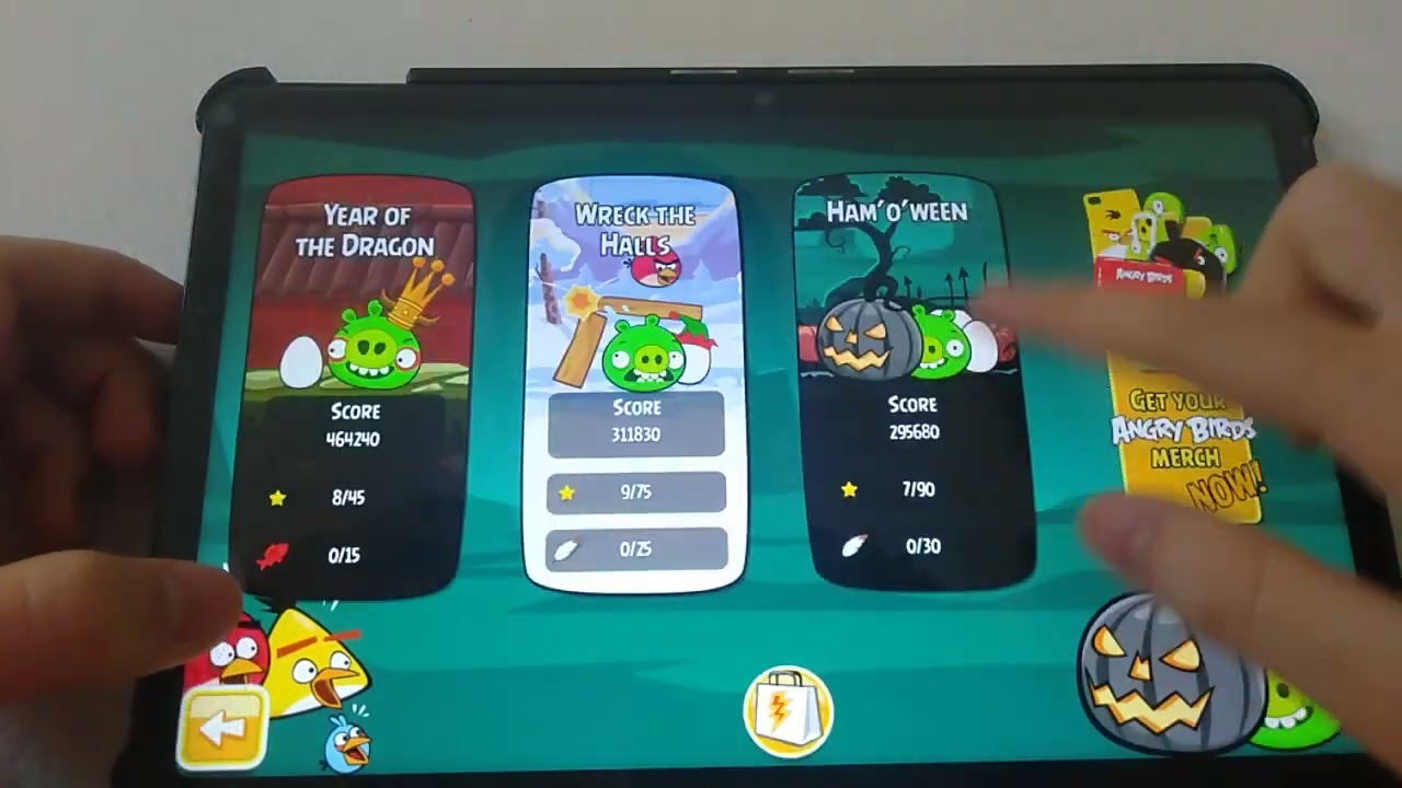 Angry Birds Seasons Version 4.0.0 (2013) Gameplay