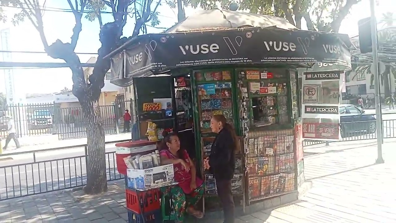 Recopilación de microbuses y colectivos en el centro de quilpué 