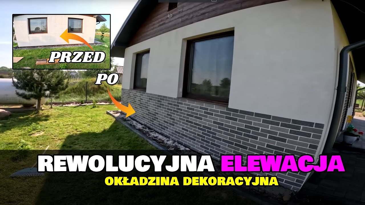 😱 NAJPROSTSZA ELEWACJA W POŁOŻENIU czyli AMK OKŁADZINA DEKORACYJNA. 😍 PROSTY I SZYBKI MONTAŻ