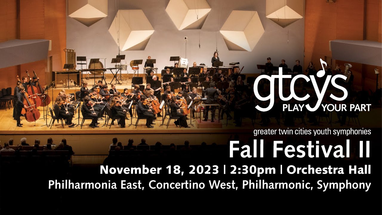 GTCYS 2023 Fall Festival - Concert II