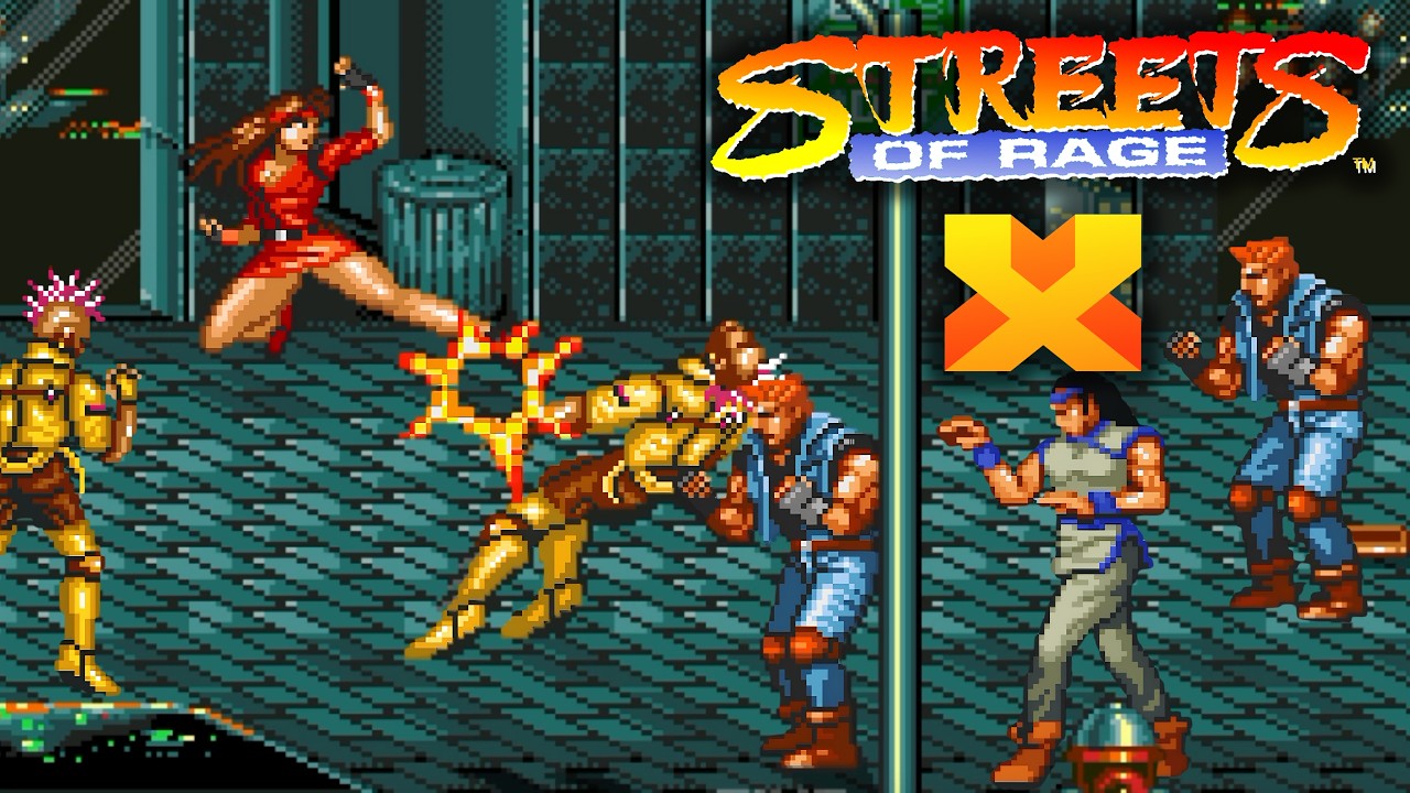 Streets of Rage X - Blaze Fielding (1) SOR 1 Route [OpenBOR] [Casual]