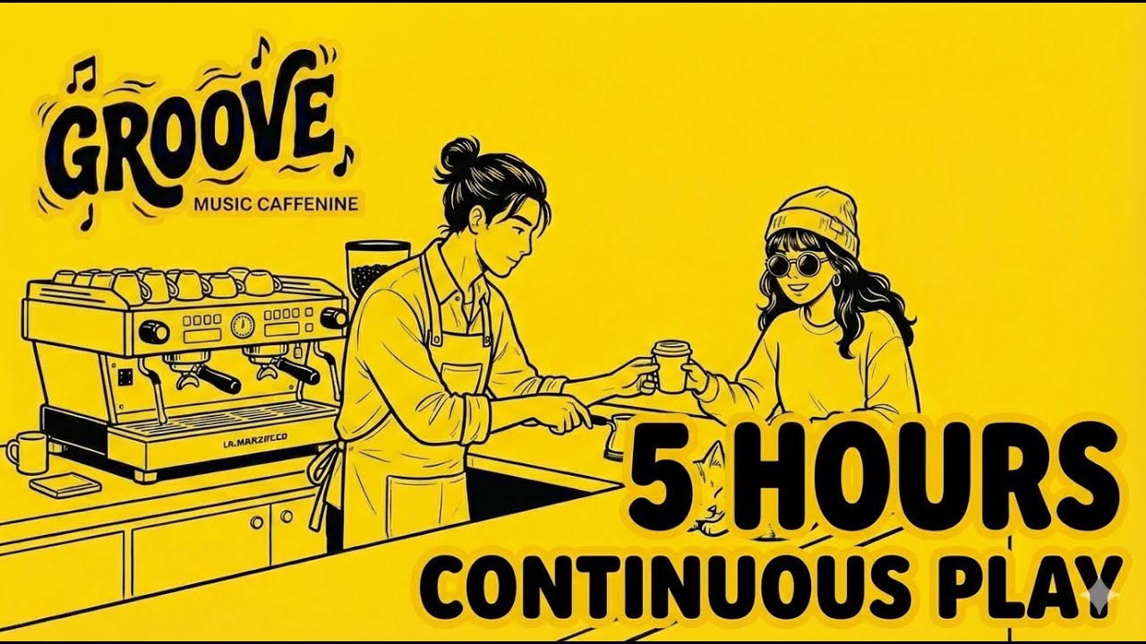 [Playlist] ☕ 5시간 연속재생 그루브 힙합 | 집중력을 높이는 노동요 | Music Caffeine
