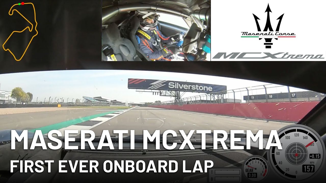 Maserati MCXtrema | WORLD'S FIRST ONBOARD LAP | Silverstone GP Track Day