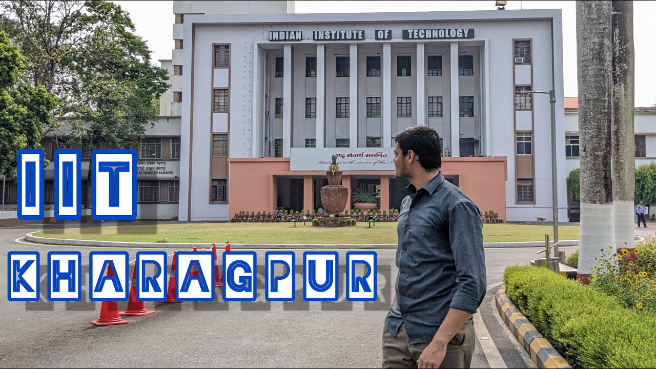 IIT Kharagpur Campus Tour : Library, SAC, GYM, Campus, Lakeside, Auditorium | Dream IIT  Motivation