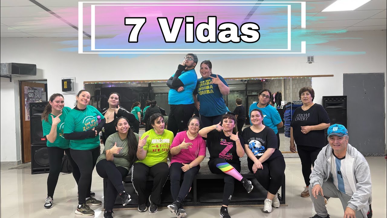  7 vidas - @MariaBecerraMusic 👑/ Coreo Zumba
