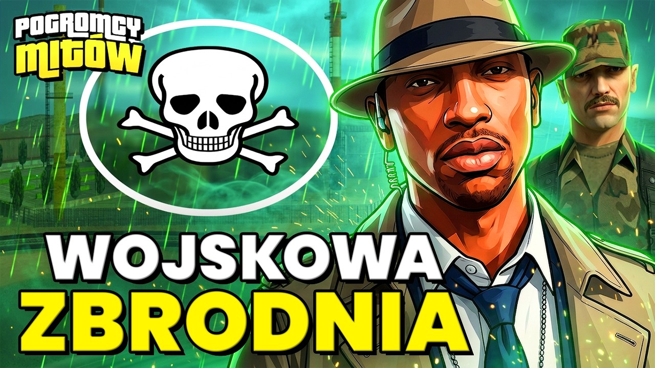 ODKRYLIŚMY GRUBY WOJSKOWY PRZEKRĘT | POGROMCY MIT&Oacute;W GTA SAN ANDREAS (201)