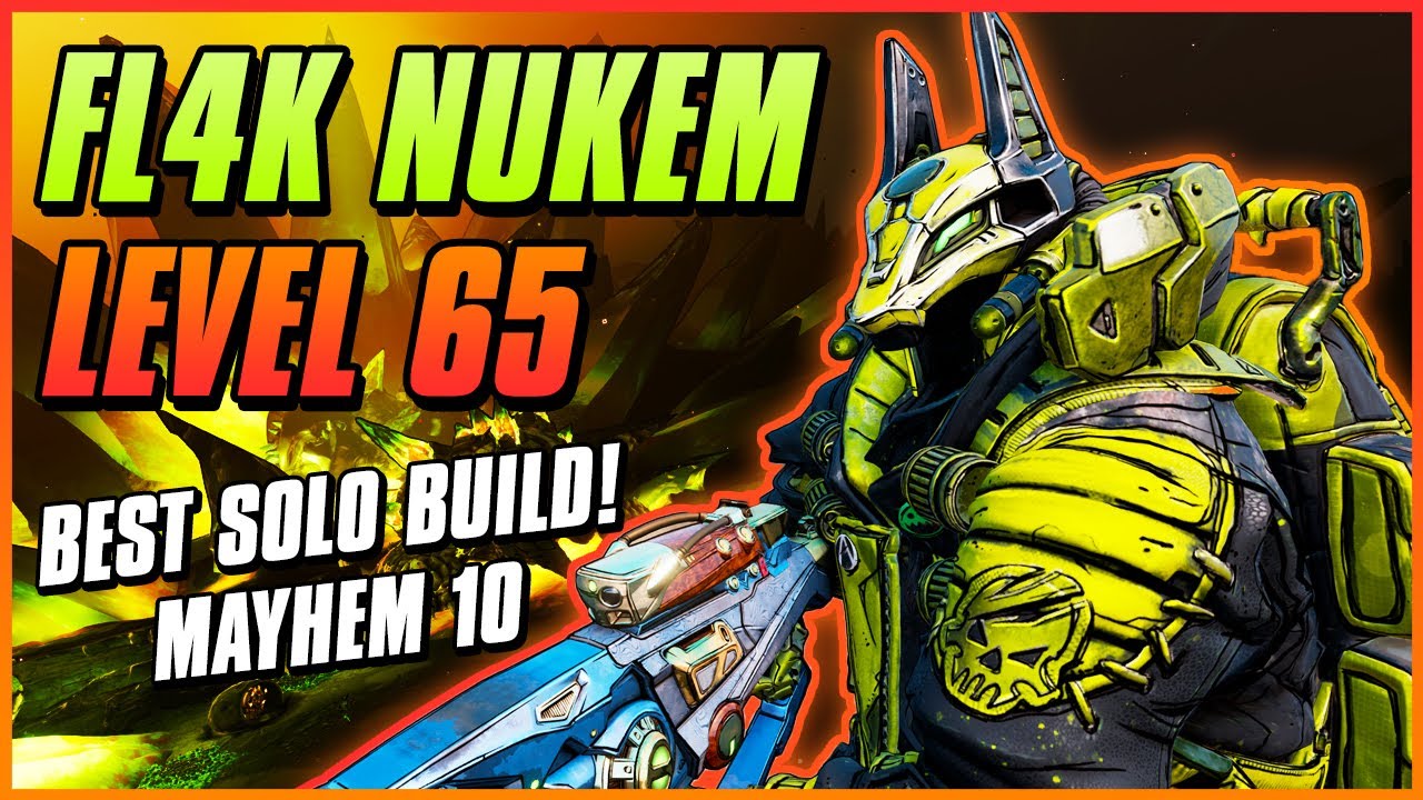 BEST GAMMA BURST FL4K BUILD FOR SOLO CONTENT! | Gamesave! | High Survivability & Damage
