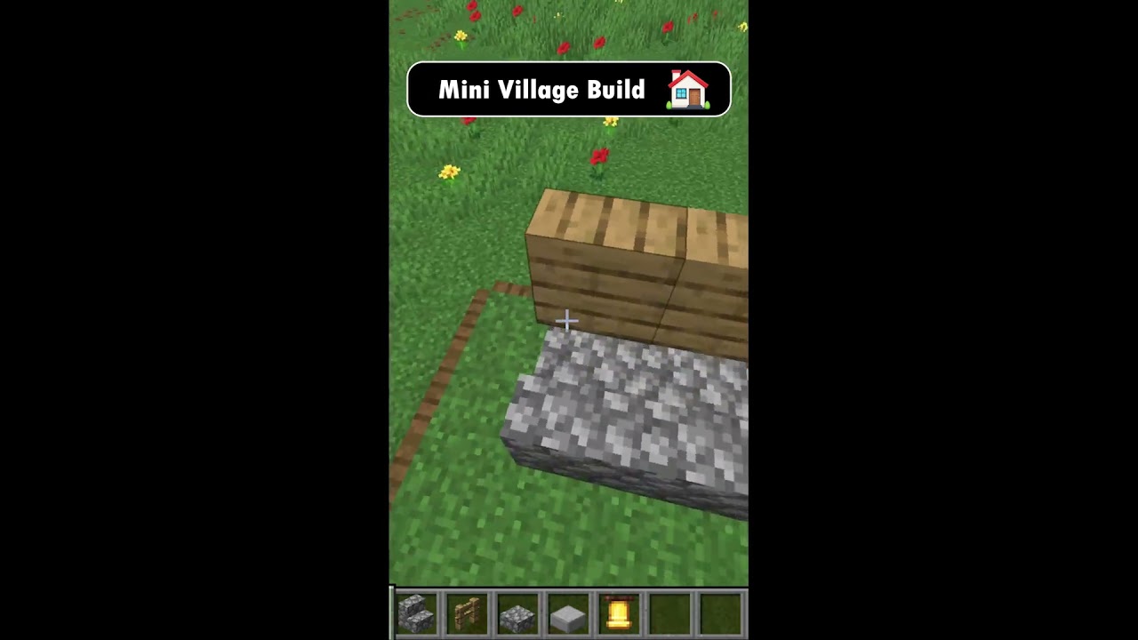 Minecraft Mini Village🏠 