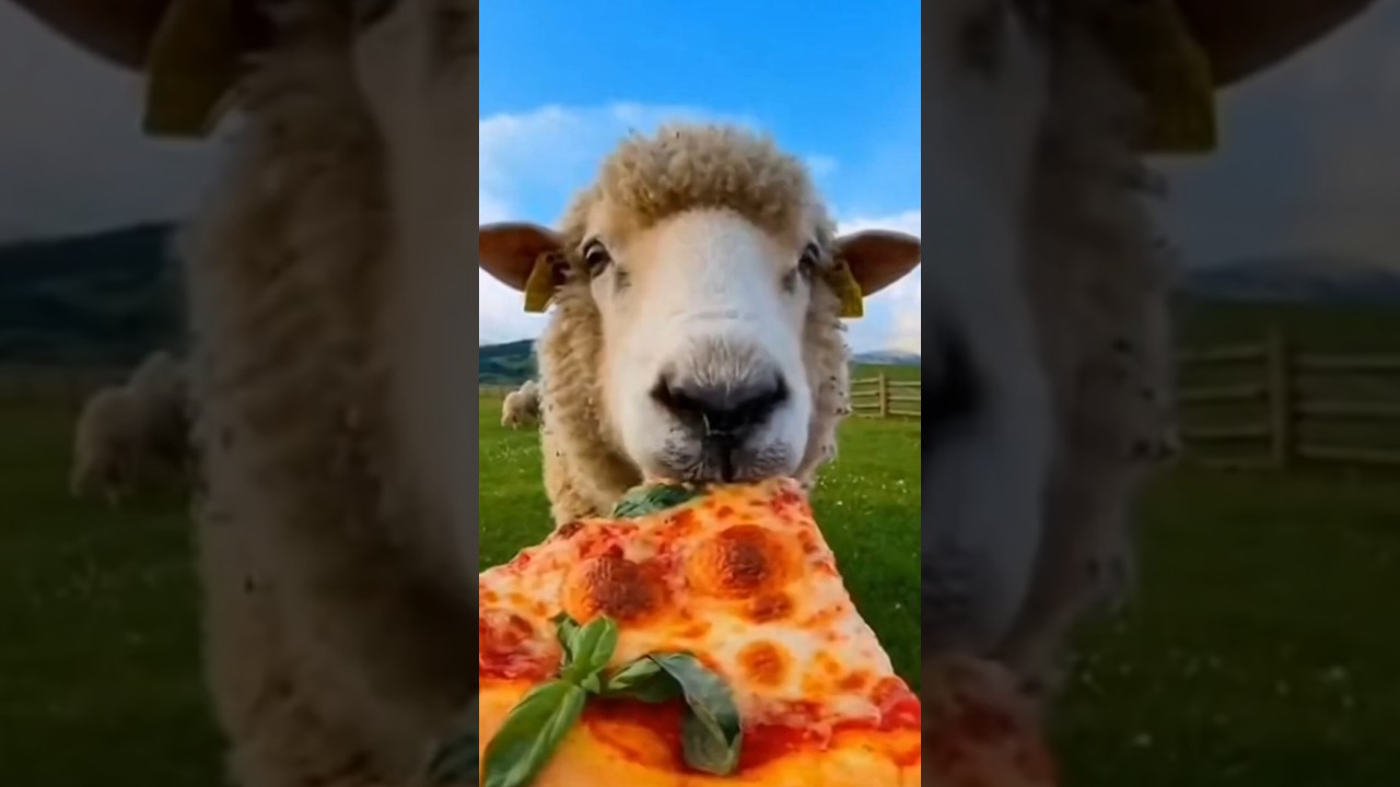 Sheep Loves Pizza 🍕🐑