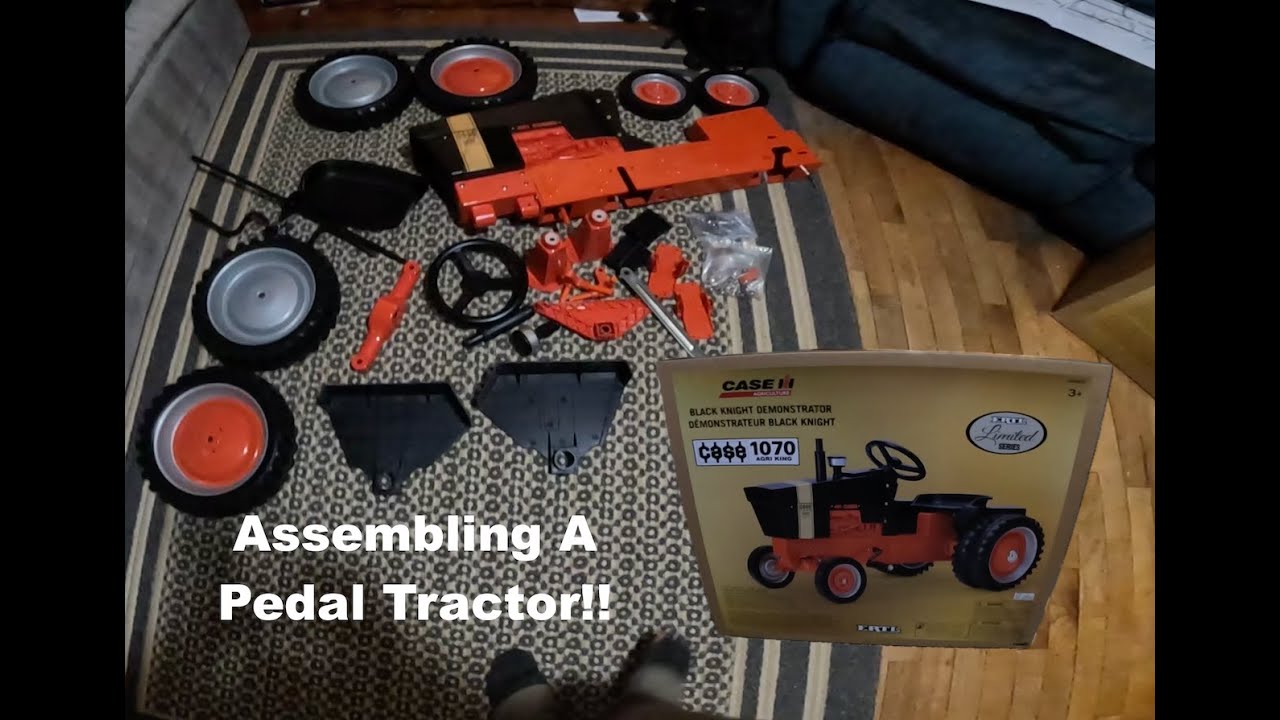 Case 1070 Black Knight Pedal Tractor