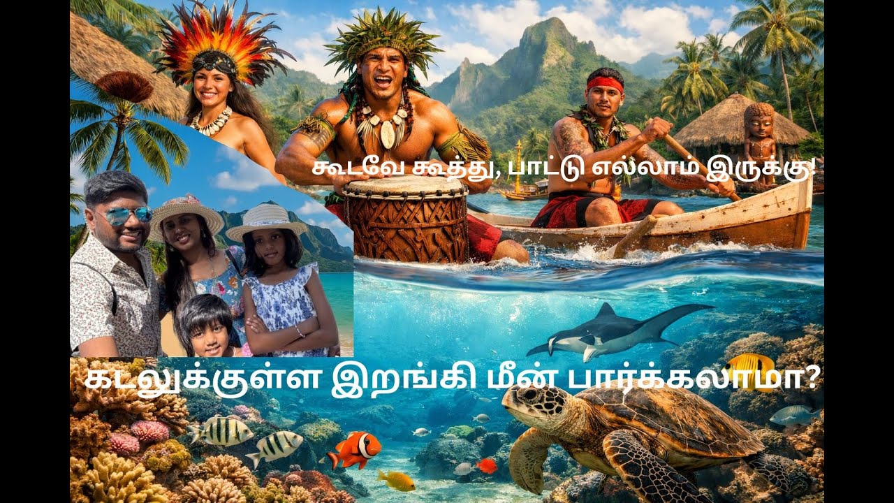 Snorkeling, Polynesian Food & Cultural Magic! 🌊✨