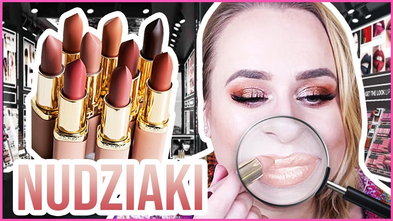 TEST NUDZIAKÓW 💋 FREE THE NUDES 💄 LOREAL COLOR RICHE