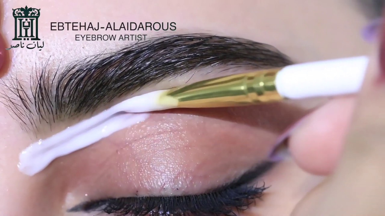 طرق مهمه بتشقير وصبغ الحواجب مع ابتهاج العيدروس & ليان ناصر