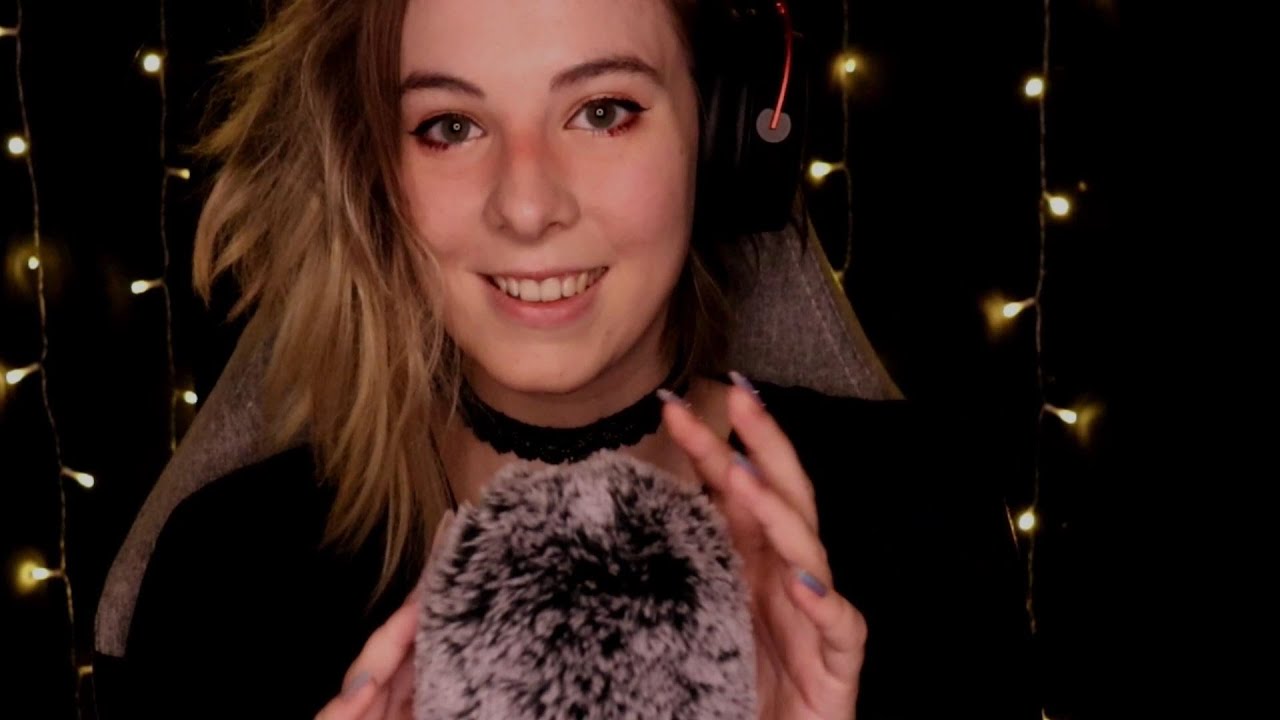 ASMR | soft fluffy mic & rain sounds for sleep - blue yeti, no talking