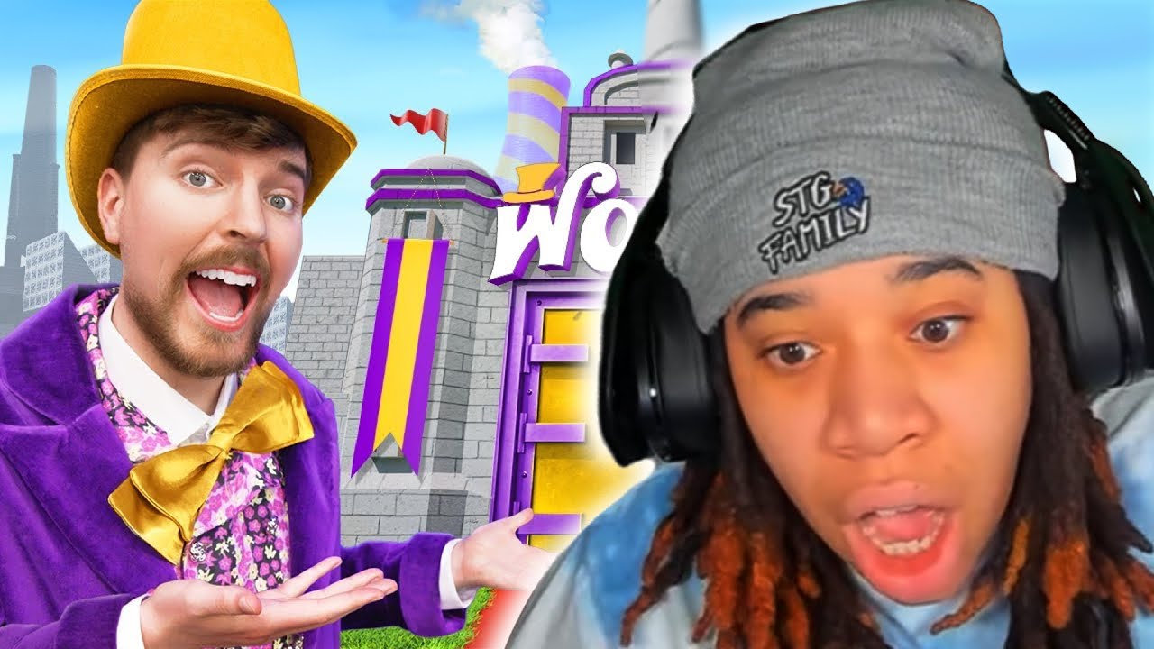 I Built Willy Wonka's Chocolate Factory!.. Best Believe Im Leaving Wiith SOMETHING 🤷‍♀️ (Mr Beast)