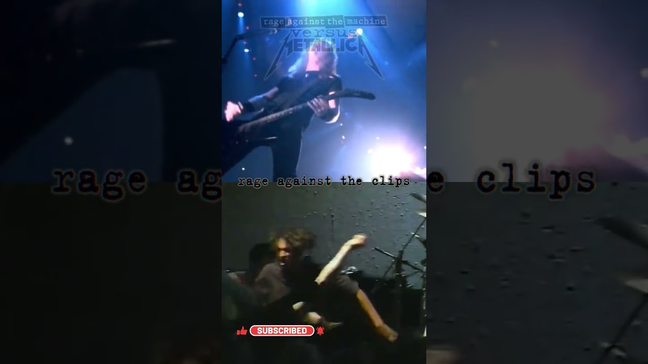 rage against metallica - sad but killing in the name of